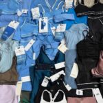 Bulk Alo Yoga apparel pallets with 1,000+ pieces for wholesale buyers