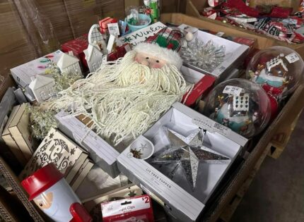 Christmas Pallets for Sale – 350 Holiday Items from HOM3 D3POT for $300 Each