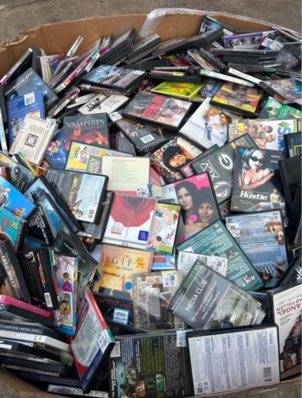 Media Pallets for Sale – 400+ authentic new PlayStation, Xbox, DVD, Blu-ray, and CD items for resellers