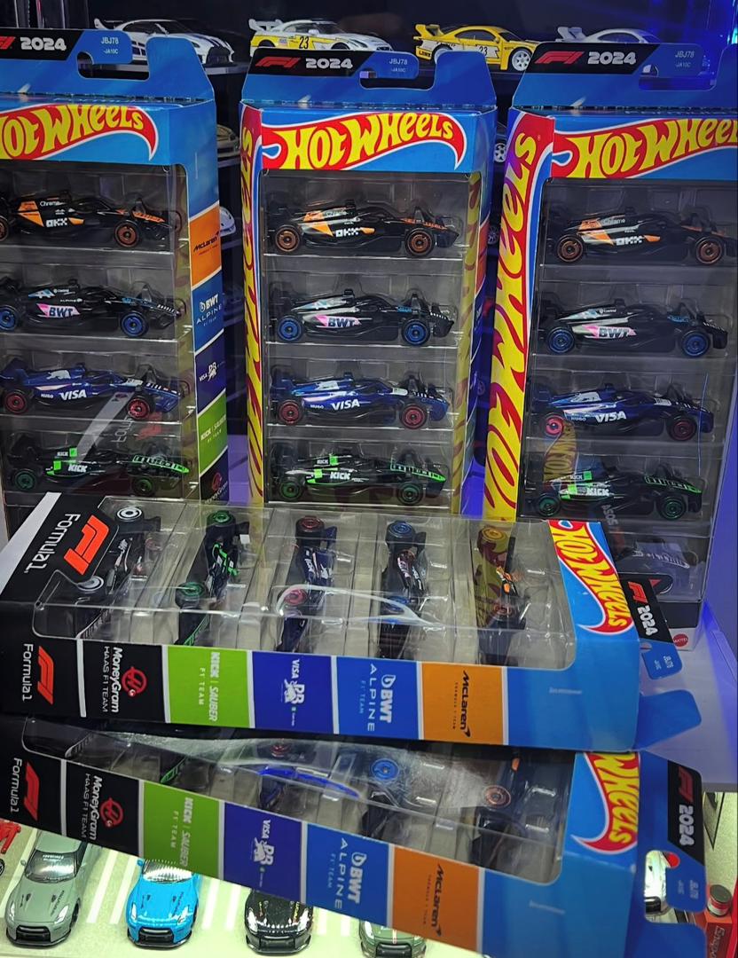 hot wheels formula 1 5-pack sets hot wheels formula 1 5-pack sets