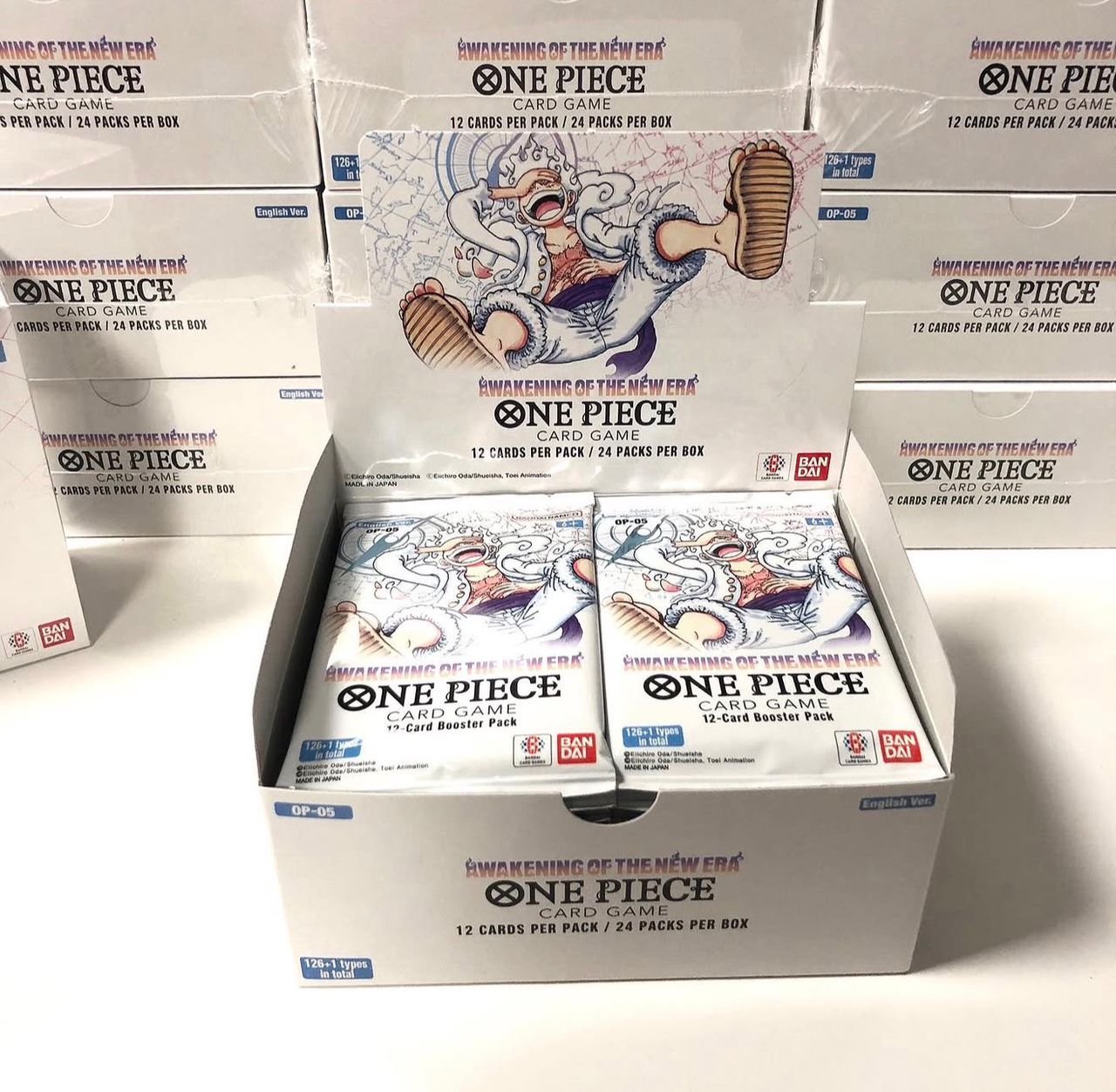 One Piece OP-05 Awakening of the New Era booster boxes English version One Piece OP-05 Awakening of the New Era booster boxes English version